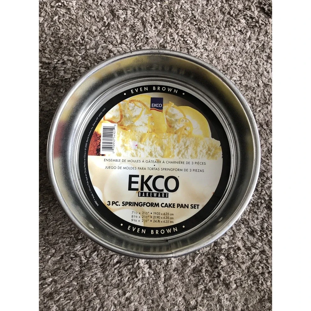 Vintage EKCO Springform Cake Pan 7.5